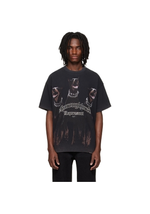 Represent Black 'Thoroughbred' T-shirt
