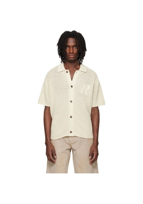 Represent Off-White Pico Knit Shirt