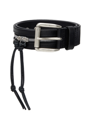 OUR LEGACY Black Zipped Belt