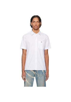 Vivienne Westwood White Classic Short Sleeve Shirt