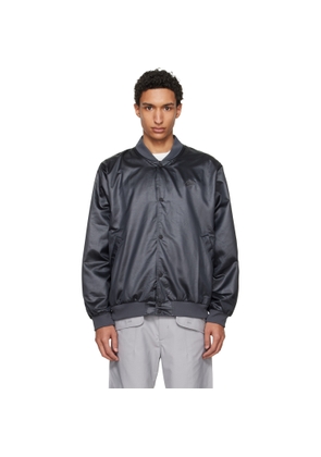 Nike Black Sportswear Club Varsity Bomber Jacket