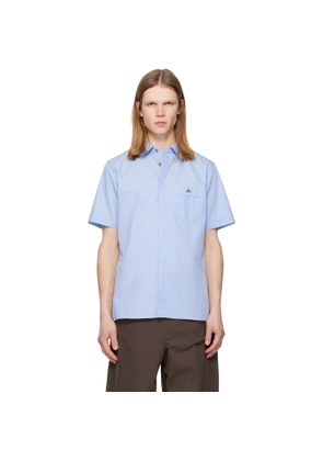 Vivienne Westwood Blue Classic Short Sleeve Shirt