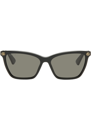 Gucci Black Light Acetate Sunglasses