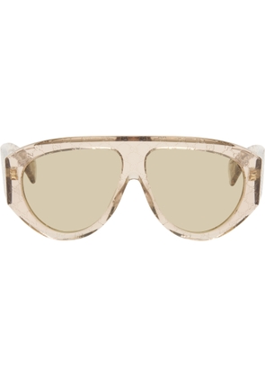 Gucci Pink Mask Frame Sunglasses