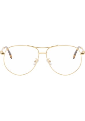 Fendi Gold Fendigraphy Glasses
