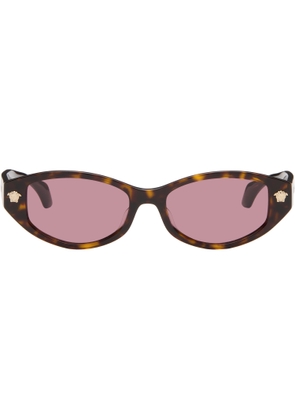 Versace Brown Medusa Sunglasses