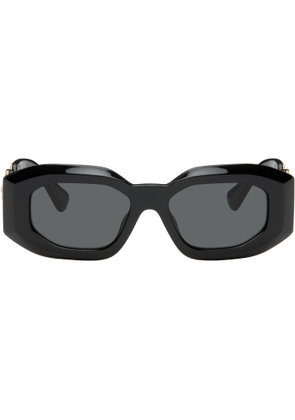 Versace Black Maxi Medusa Biggie Sunglasses
