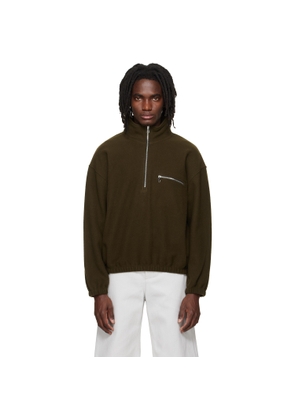 Rier Khaki Fleece Sweatshirt