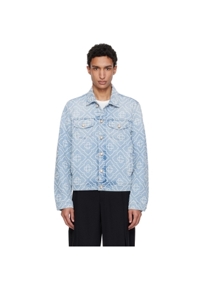 Casablanca Blue Pearl Denim Jacket