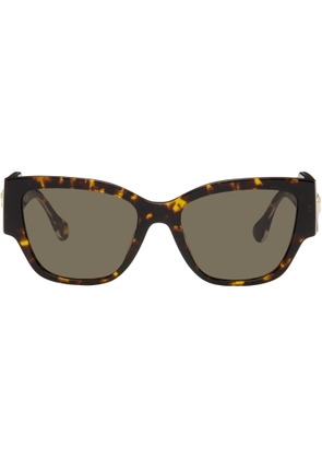 Versace Brown Tortoiseshell Sunglasses