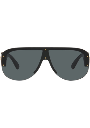 Versace Black Medusa Biggie Pilot Sunglasses
