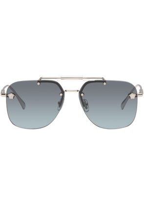 Versace Silver Medusa Sunglasses