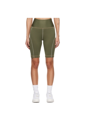 Moncler Grenoble Khaki Polartec Sport Shorts