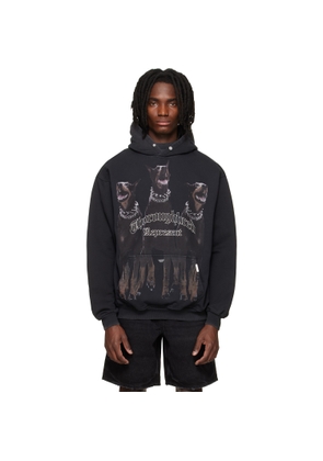 Represent Black 'Thoroughbred' Hoodie