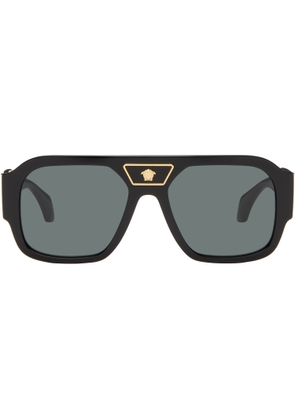 Versace Black Medusa Sunglasses