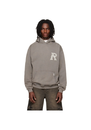 Represent Brown Western Initial Hoodie