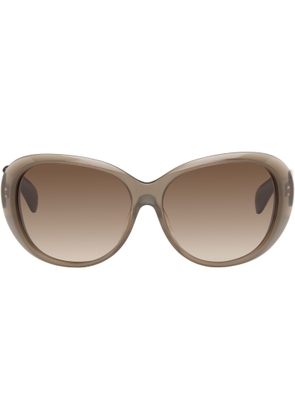 Oliver Peoples Taupe Maridan Sunglasses