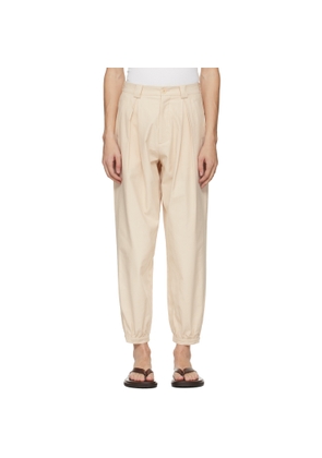 colbo Off-White Gathering Trousers