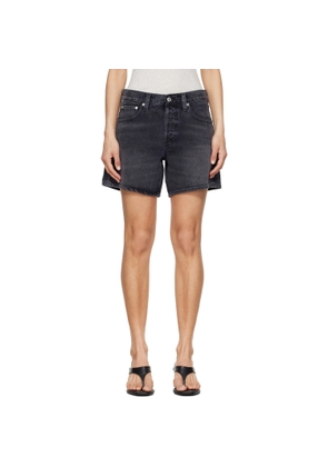 Citizens of Humanity Black Billie Relaxed Shorts