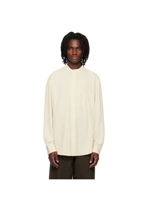 Entire Studios Off-White Mao Dart Shirt