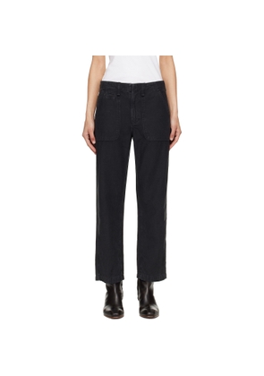 Citizens of Humanity Black Winslow Utility Trousers