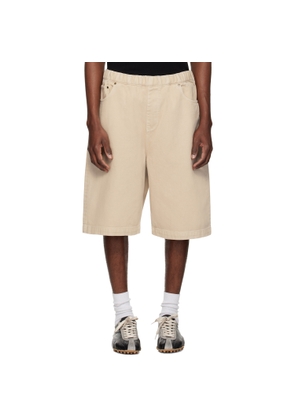 Entire Studios Beige Spar Shorts