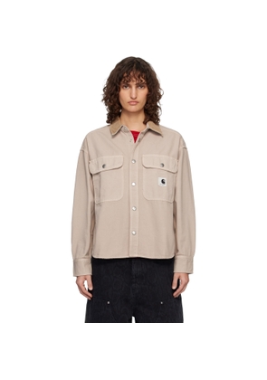Carhartt Work In Progress Beige Prescott Overshirt