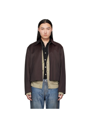 OUR LEGACY Brown Mini Jacket