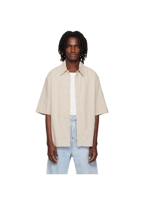 Entire Studios Beige Ojai Shirt