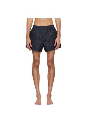 Off-White Black Off Ao Swim Shorts