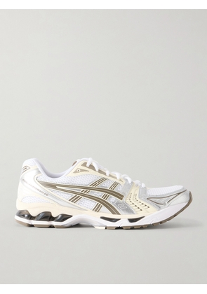 Asics - GEL-KAYANO® 14 Rubber-Trimmed Mesh Sneakers - Men - White - UK 6
