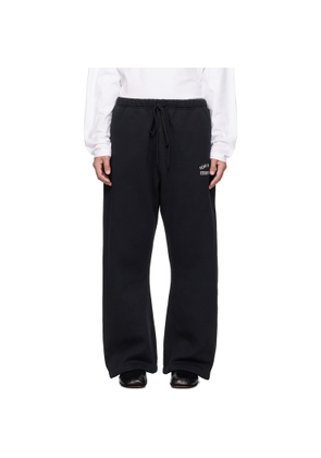 Fear of God ESSENTIALS Black Varsity Flare Sweatpants