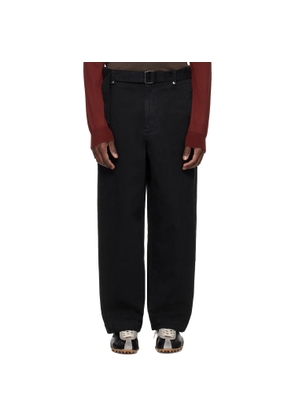 Entire Studios Black Gully Trousers