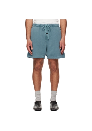 Fear of God ESSENTIALS Blue Signature Classic Sweat Shorts