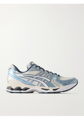 Asics - GEL-KAYANO® 14 Rubber-Trimmed Mesh Sneakers - Men - Blue - UK 6