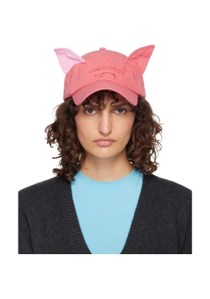 Charles Jeffrey LOVERBOY Pink Colour Block Ears Exclusive Cap
