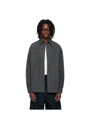 SAGE NATION Gray Chisholm Shirt