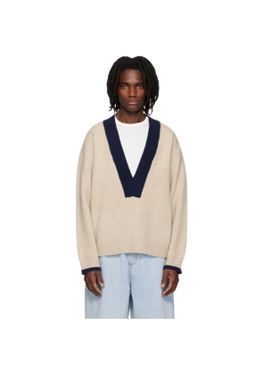 Entire Studios Off-White Echo Knit Sweater