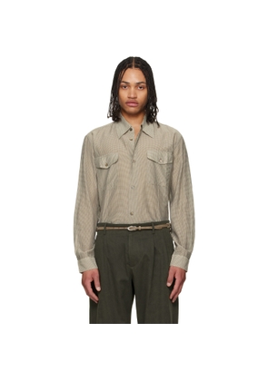 OUR LEGACY Beige Plough Shirt