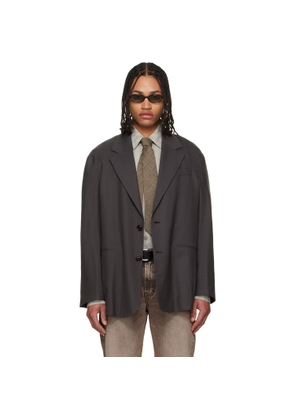 OUR LEGACY Gray Industry Blazer
