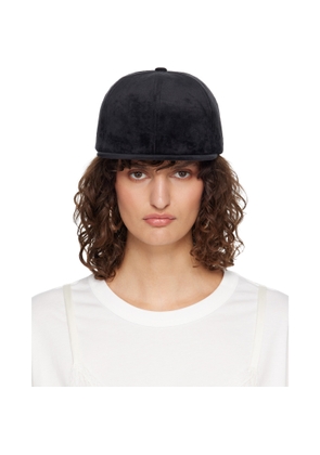 VAQUERA Black Equestrian Cap