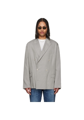 OUR LEGACY Gray Halt Blazer