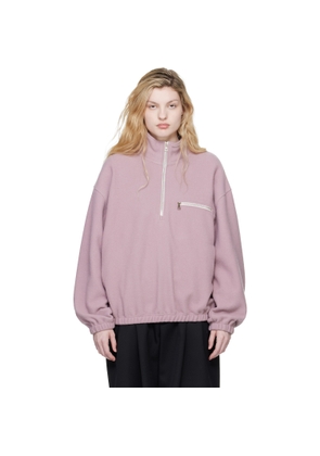 Rier Pink Fleece Sweatshirt