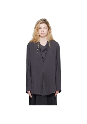Studio Nicholson Gray Pampa Blouse