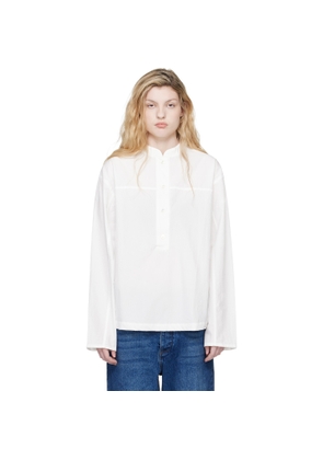 Studio Nicholson White Vega Shirt