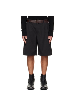 OUR LEGACY Black Ponte Shorts