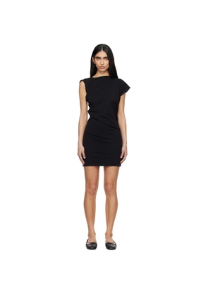 AGOLDE Black Beth Minidress