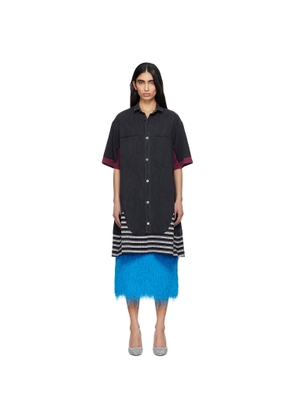 UNDERCOVER Black UP1F1402 Denim Shirt