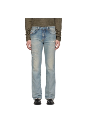 Diesel Blue Regular Waist 1998 D-Buck Bootcut Jeans