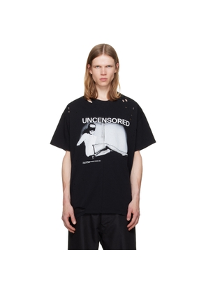 MATIÈRES FÉCALES Black 'Molinier' T-shirt